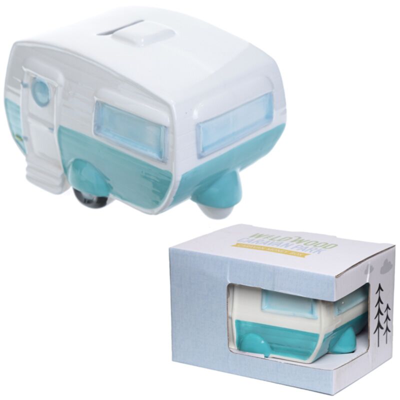 New Caravan Ceramic Piggy Bank