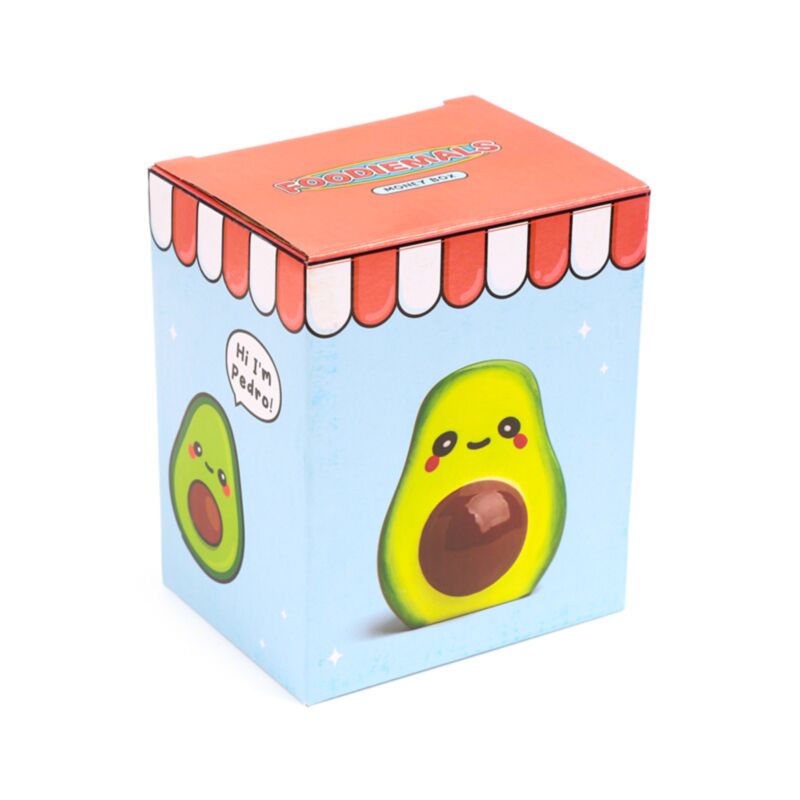 Foodsiemals Pedro de Avocado Piggy Bank