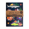 Marine Kingdom Recycling A5 ausgekleidetes Notizbuch