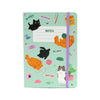 Beans Co -Katzen recycelte A5 -Notizbuch
