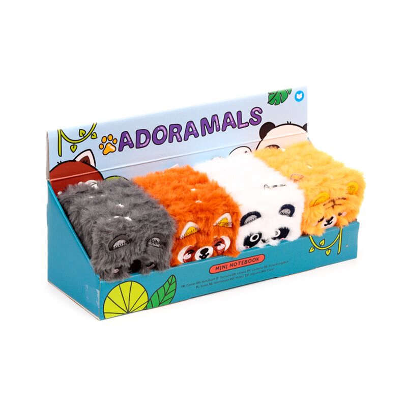 Adoramals Wild Fluffy Notizbuch A7