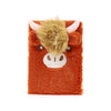 Higland Coo flauschige Kuh Notizbuch A5