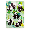 Panda Kingdom recyceltes A5 -Notizbuch