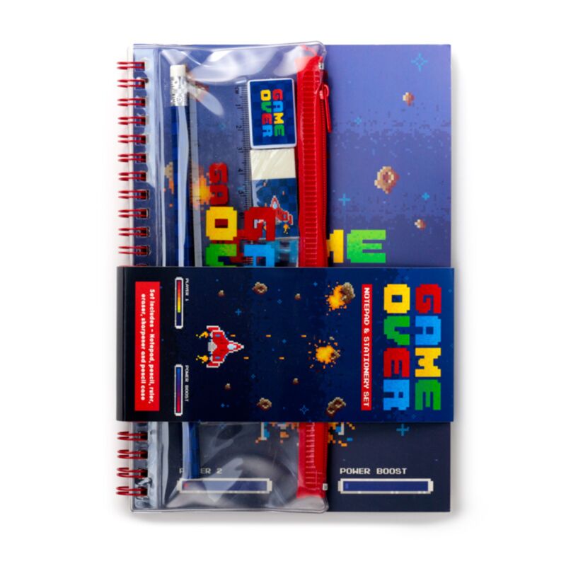 Spiel über Ring A5 Notebook 6-teiliger Schreibset