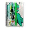 Dinosaurien Ring A5 Notebook 6-teilige Schreibset