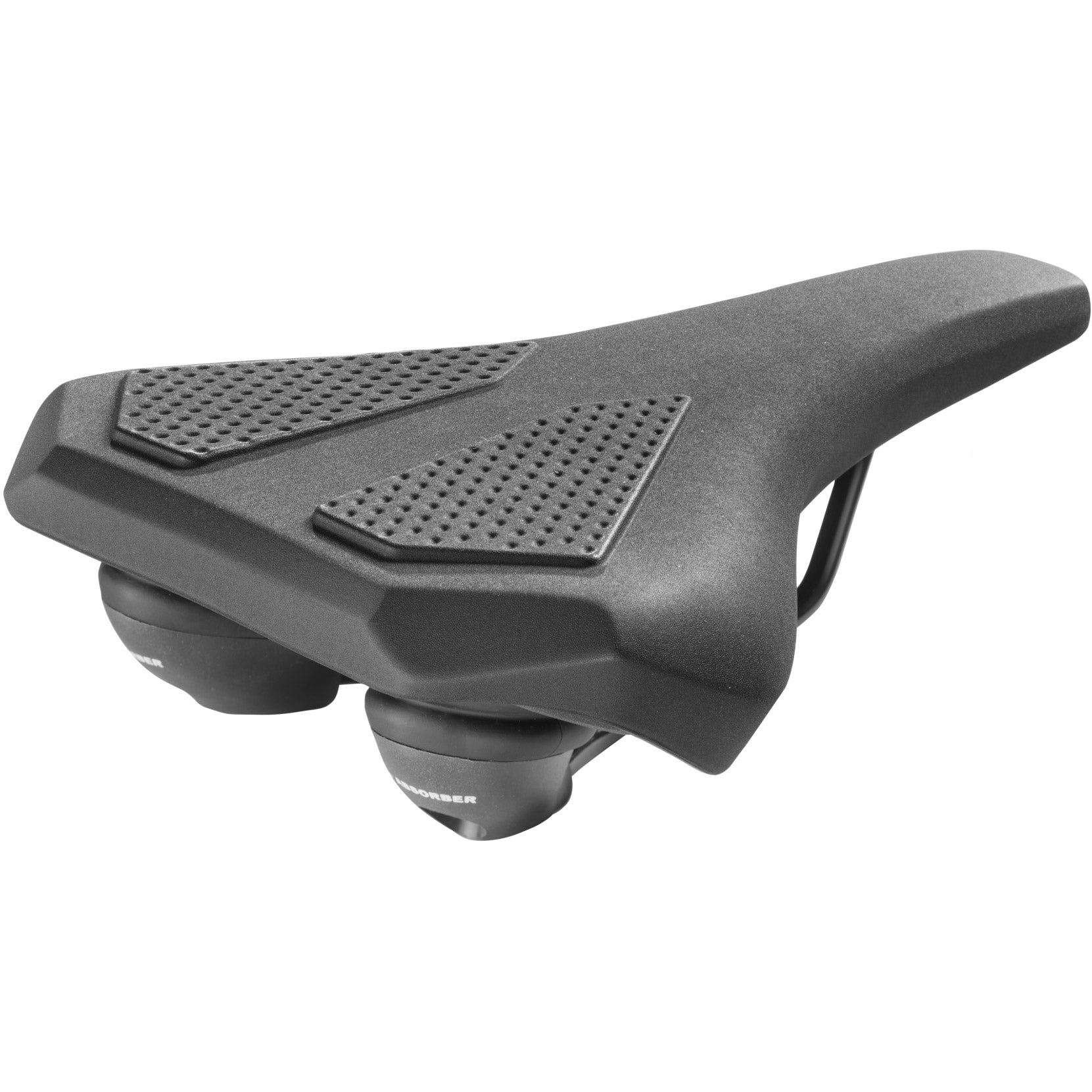 Monte Grappa Sattel Corvetta mit Elastomer Schwarz