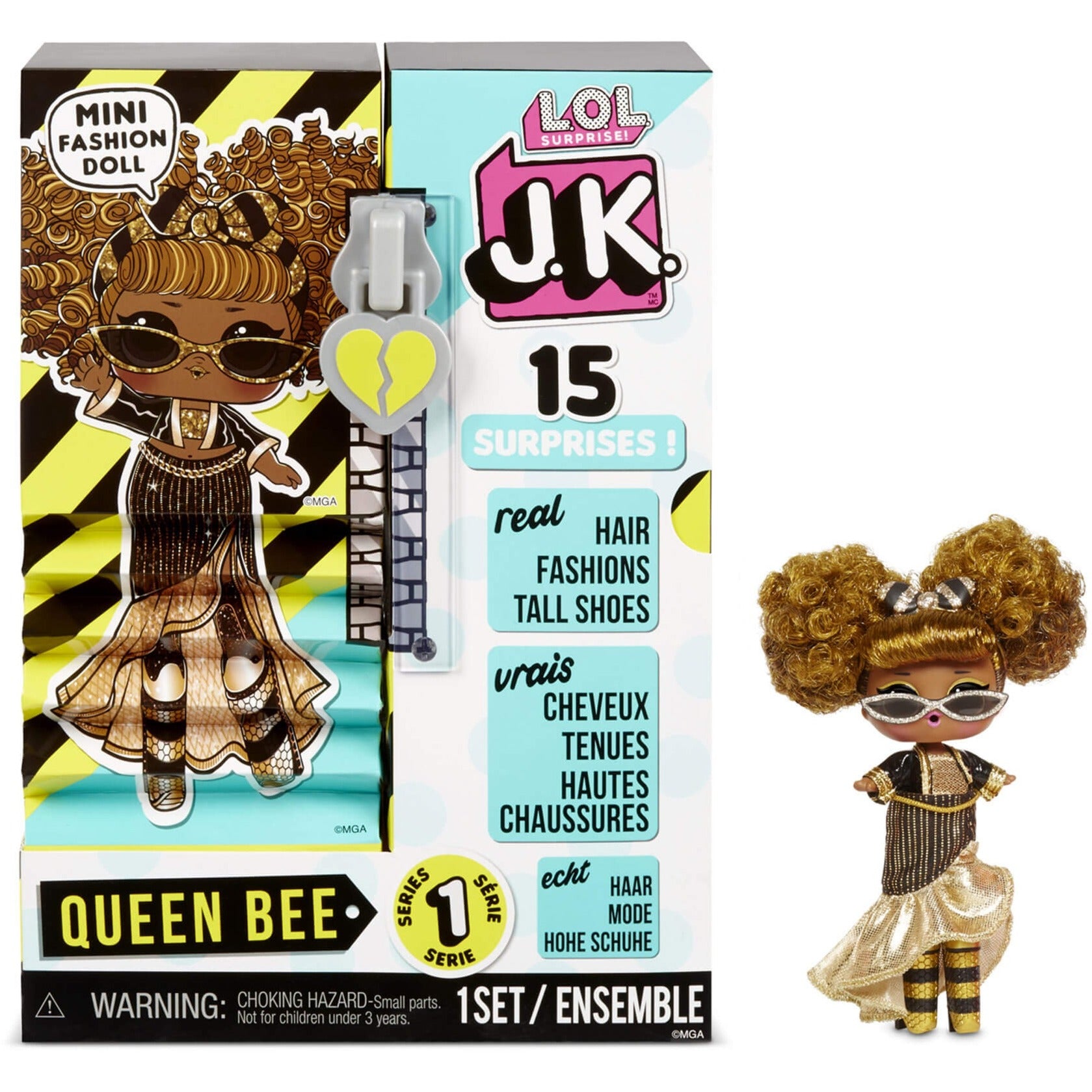 MGA Entertainment Überraschung! J.K. Mini-Modepop Queen Bee