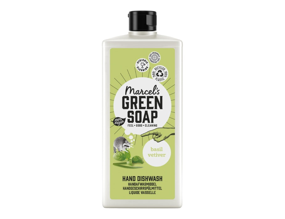 Marcels Green Soap Wäsche -up flüssiger Basilikum Vetiver