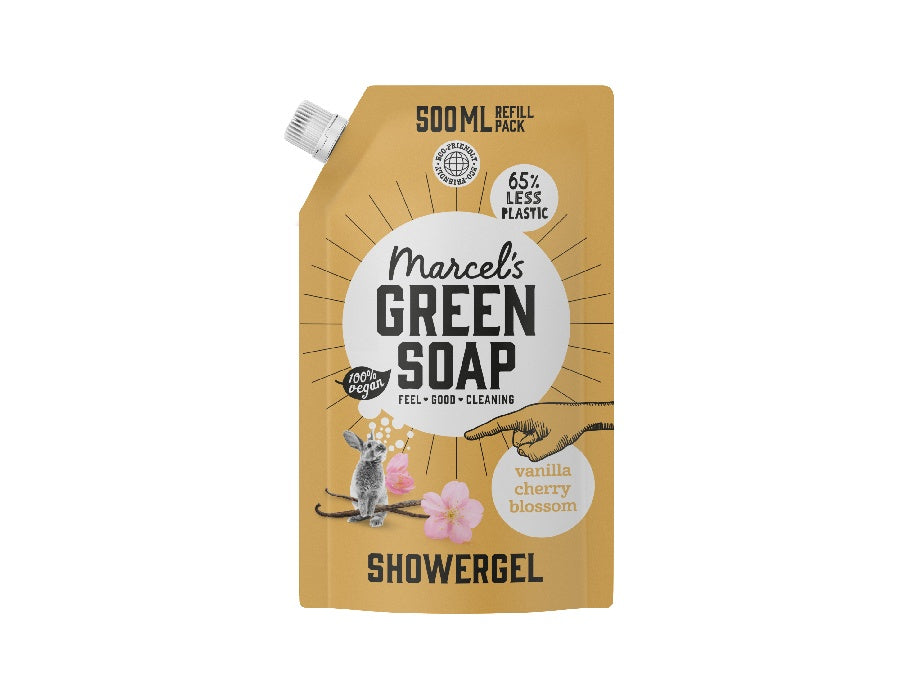 Marcels Green Soap Duschgel Vanille Kirschblüte 500 ml nachfüllen