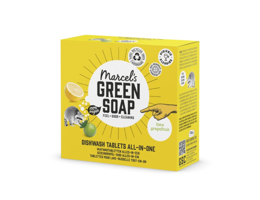 Marcels Green Soap Spülmaschine Tabletten All-in-One 25-Teile