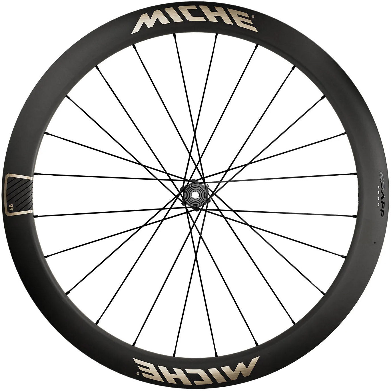 Selle Monte Grappa Miche Laufradsatz Graff Aero 48 XDR Tubeless
