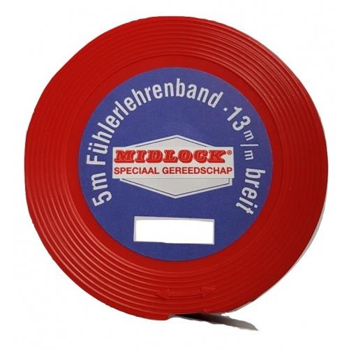 Midlock-Fühlerband 0,40 mm auf Rolle (5 m)