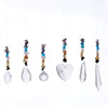 Edelstein -Chakra -Suncatcher -Kristall