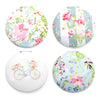 Julie Dodsworth Pink Flora Compact Make -up Spiegel