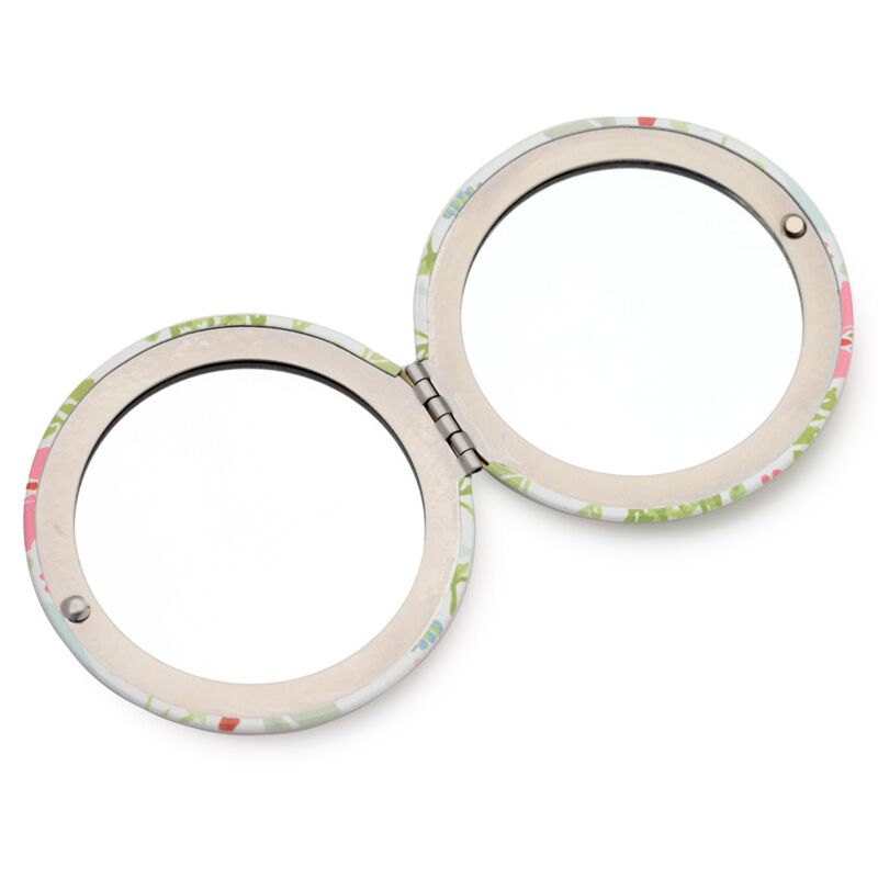Julie Dodsworth Pink Flora Compact Make -up Spiegel