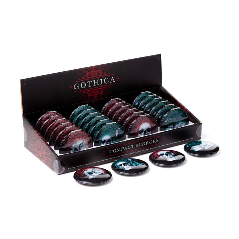 Gothica Compact Make -up Spiegel