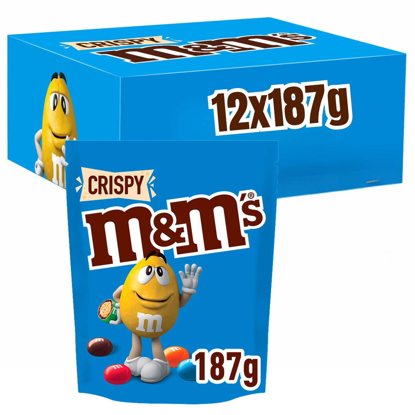 M·m's Crispy-Beutel (12x 187gr)