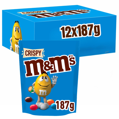 M·m's Crispy-Beutel (12x 187gr)