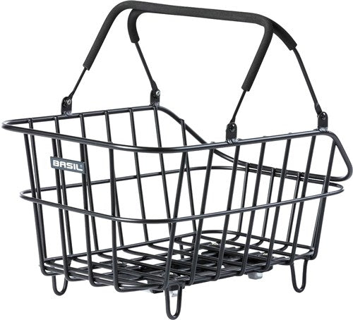 Basil Cento Alu MIK - Fahrradkorb - schwarz