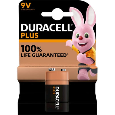 Duracell plus Alkali 100 % 9 V 6LR61 pro Stück