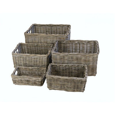 Dr Wicker V-Ager Korb 35x25x15 Grubengrau