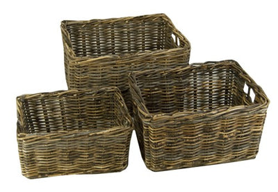 Dr. Wicker V-Carrier Basket 50x40x32 Grube Brown