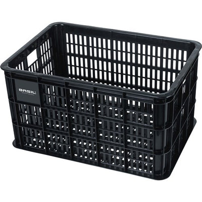 Basilikum fietslat l - groß - 40 Liter - schwarz
