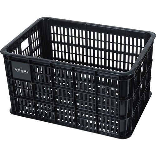 Basilikum fietslat l - groß - 40 Liter - schwarz