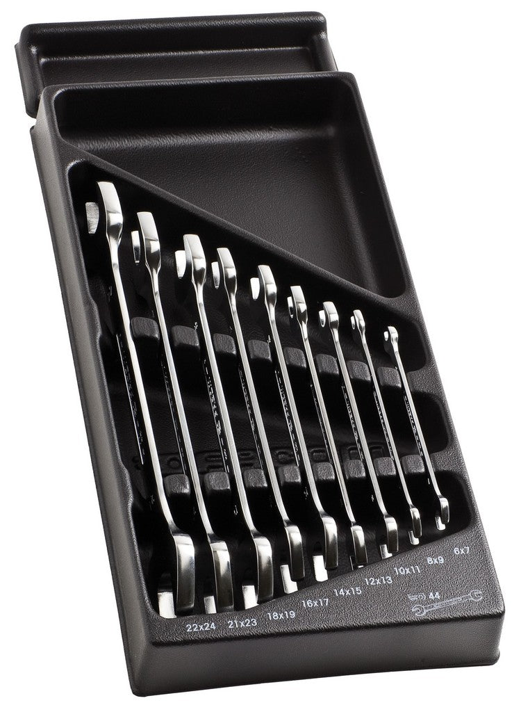 FACOM-Modul mit 9 Gabelschlüsseln von 6 bis 24 mm