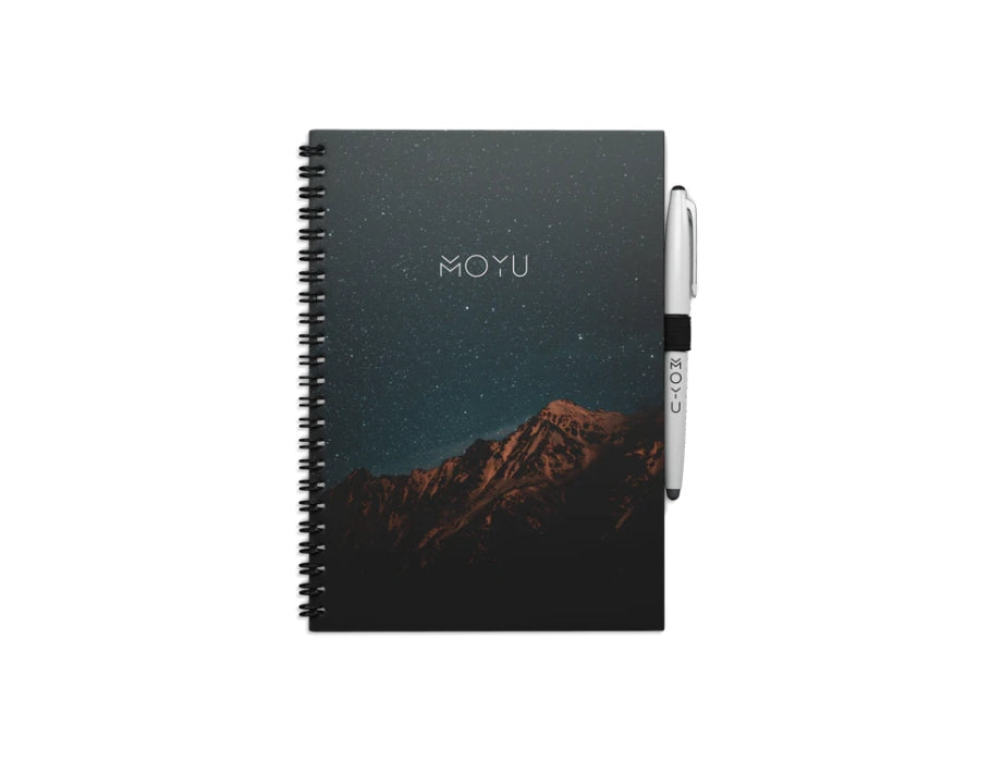 Moyu überschüssiges Notizbuch - Hardcover A5 - Mitternachtsberg