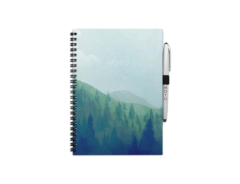 Moyu löschbares Notizbuch – Hardcover A5 – Misty Mountain