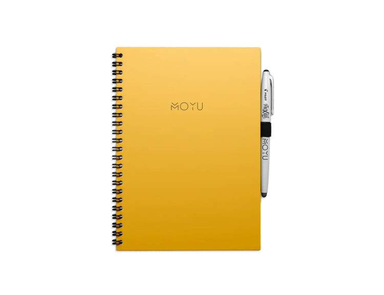 Moyu überschüssiges Notizbuch - Hardcover A5 - Junges Gelb