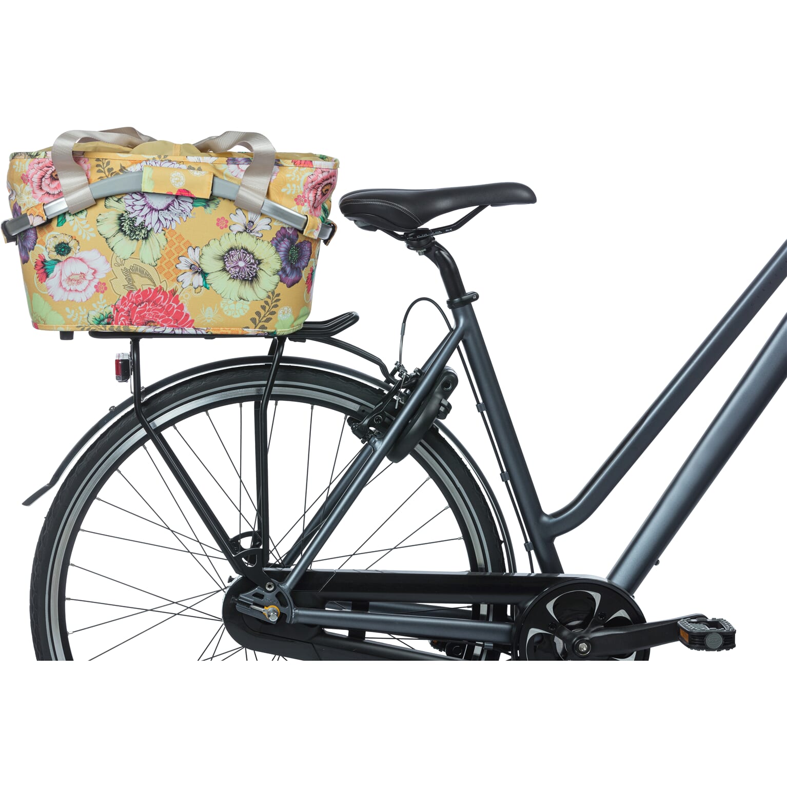 Basilikum Bloom Field transportieren alle Mikes - Fahrradkorb - auf der Rückseite - Geel