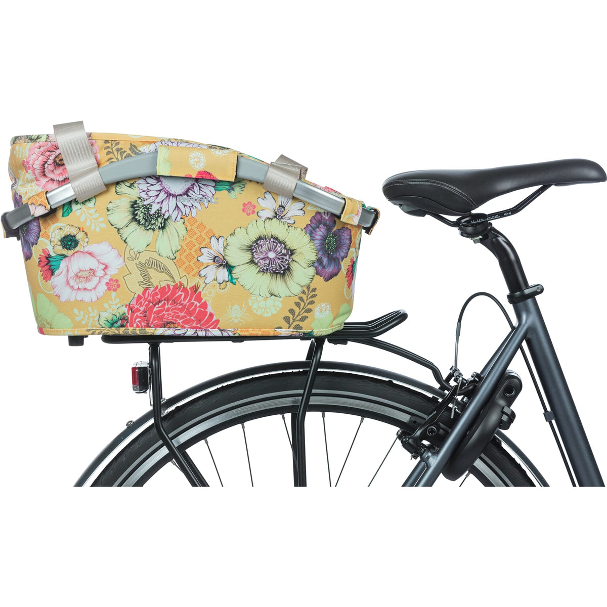 Basilikum Bloom Field transportieren alle Mikes - Fahrradkorb - auf der Rückseite - Geel