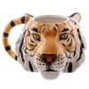 Tiger bildete Keramikbecher