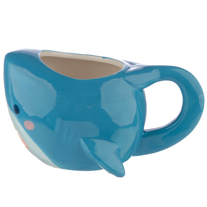 Hai Café geformte Keramik -Becher