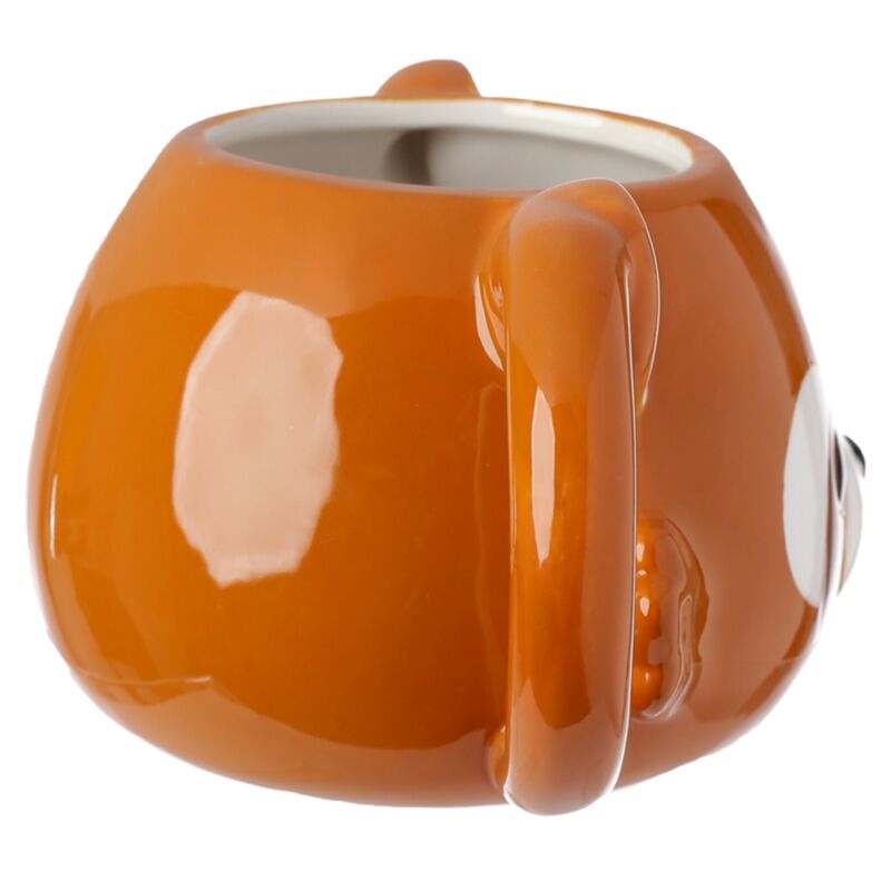 Adoramals roter Panda geformte Keramik -Becher