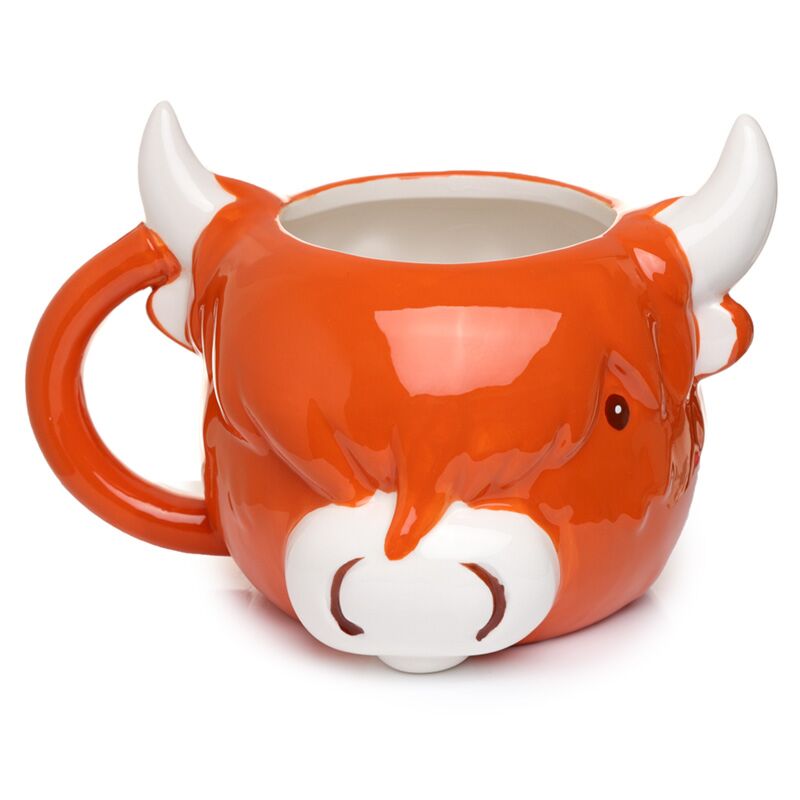 Highland COO Kuh geformte Keramikbecher