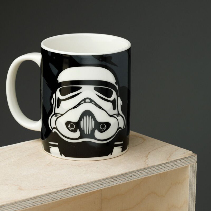 Der ursprüngliche Stormtrooper Black Porzellan Becher