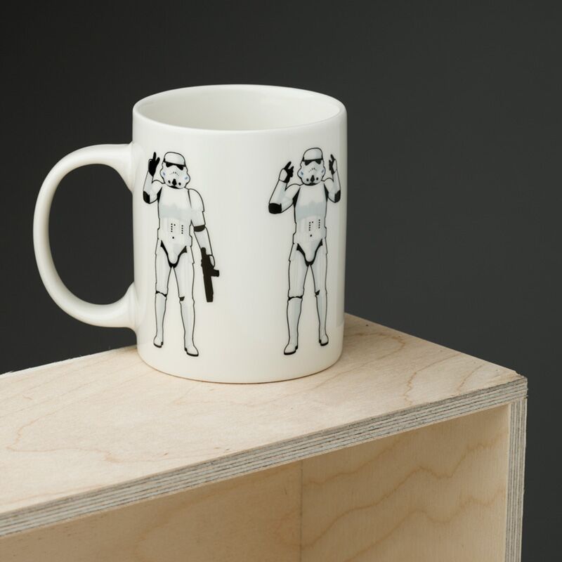 Der ursprüngliche Stormtrooper White Porzellan Becher