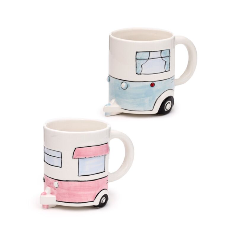 Zu Hause parken Sie es Caravan Ceramic Becher