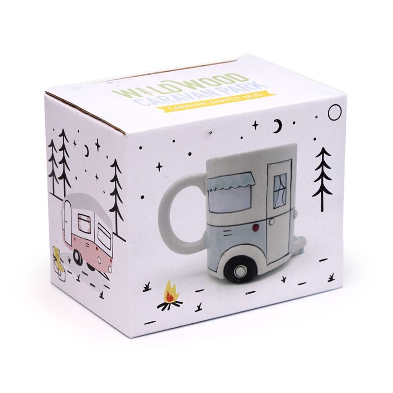 Zu Hause parken Sie es Caravan Ceramic Becher