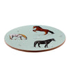 Willows Farm Horse Porzellan Becher Untersetzer