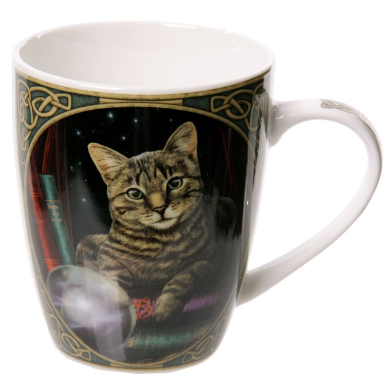 Lisa Parker Fortune Teller Kat Porzellan Becher