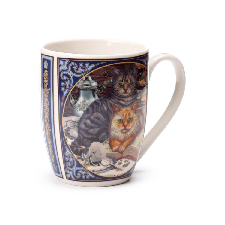 Lisa Parker Brewed Prophecies Katze Porzellantasse