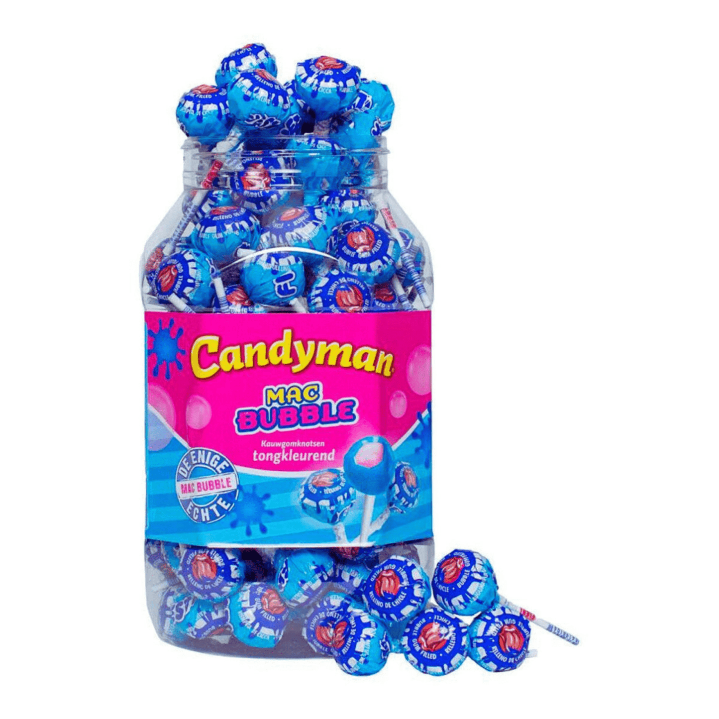 Candyman Mac Bubble Painter Lutscher (100 Stück)