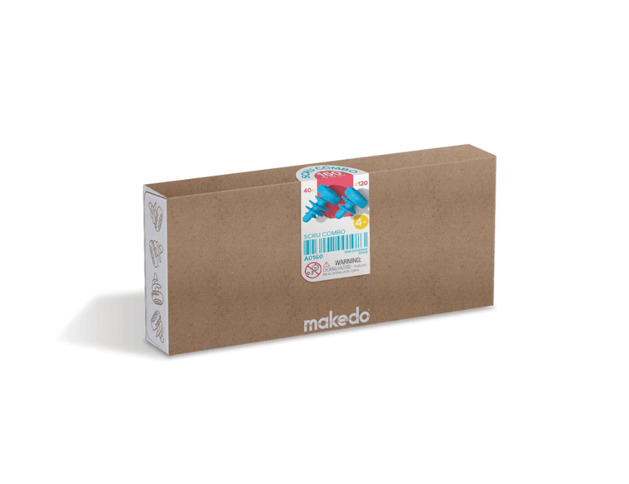Makedo -Schrauben - Scrus Scru+ - 160.