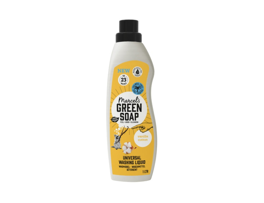 Marcels Green Seifenwaschmittel Vanille -Baumwolle