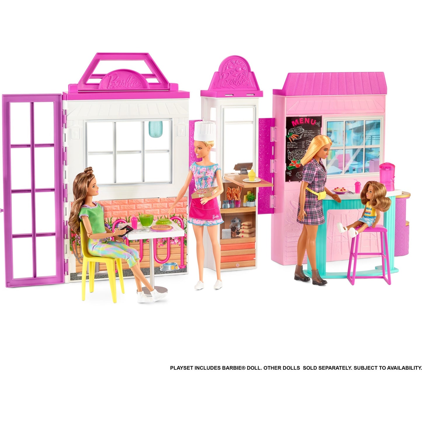 Mattel Cook 'n Grill Restaurant Pop und Speel Set