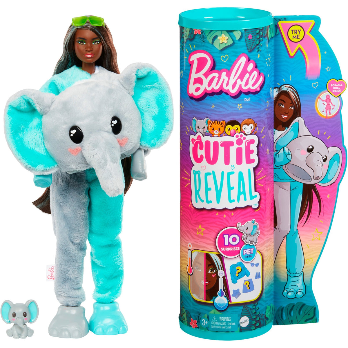 Mattel Cutie enthüllen Elefant